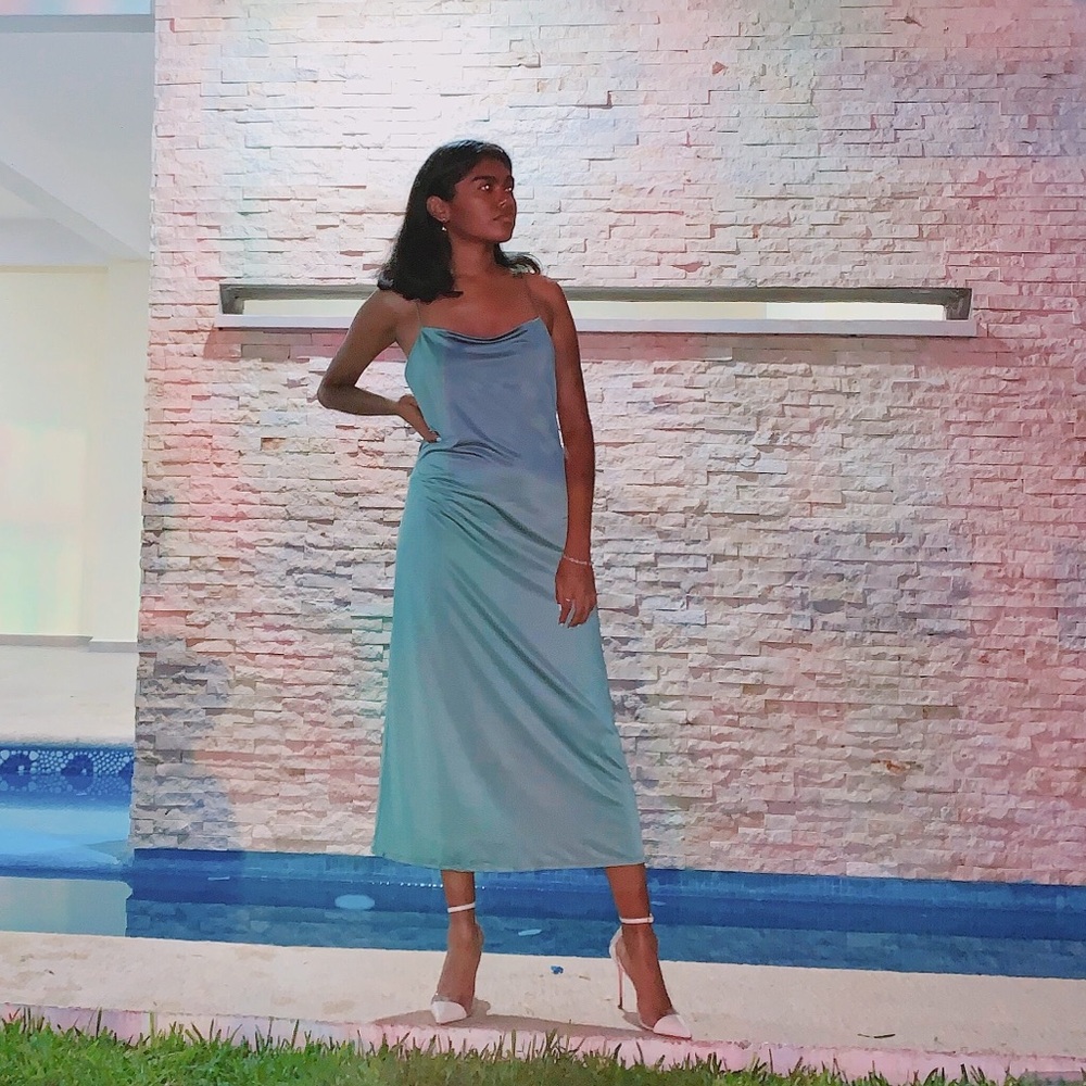 Zara cross strap dress